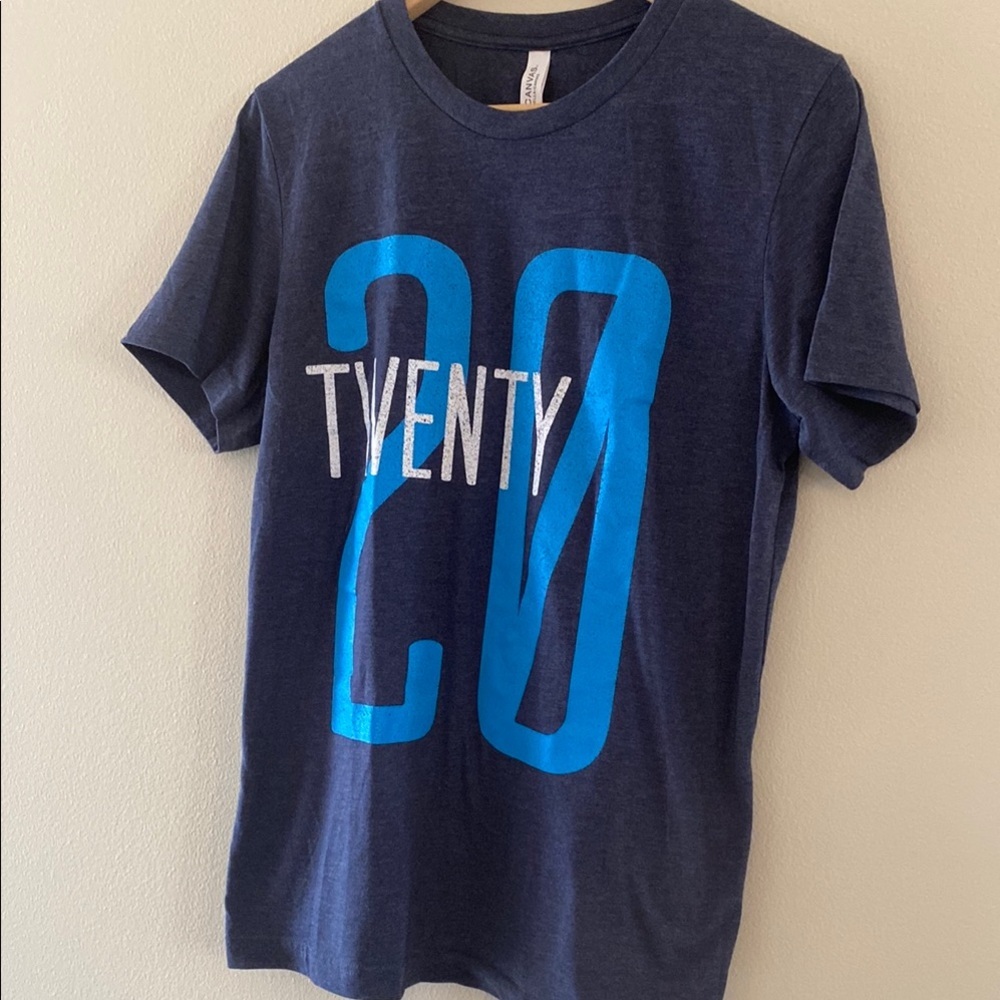 Bella Canvas Navy Blue Graphic Tee